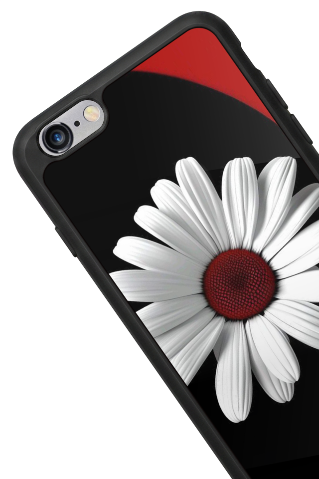 iPhone 6 Plus Uyumlu Cicek Tasarımlı Glossy Premium Kılıf