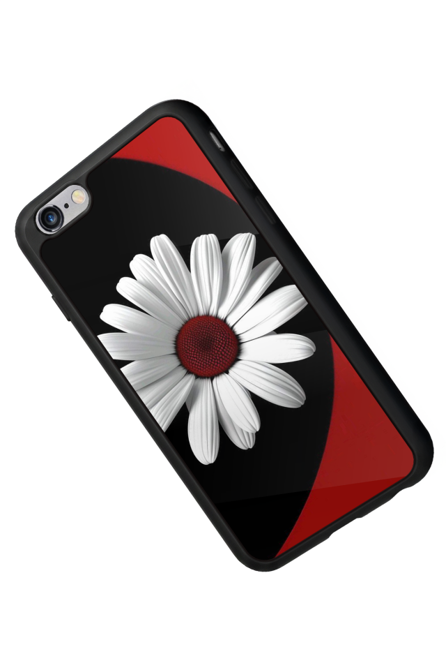 iPhone 6 Plus Uyumlu Cicek Tasarımlı Glossy Premium Kılıf
