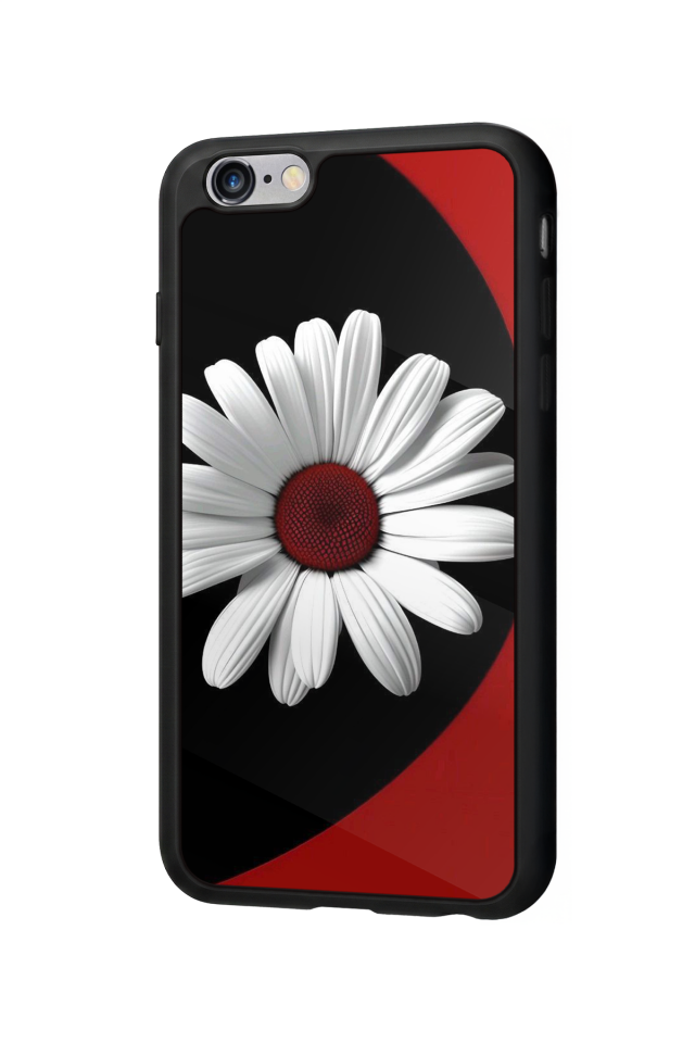 iPhone 6 Plus Uyumlu Cicek Tasarımlı Glossy Premium Kılıf