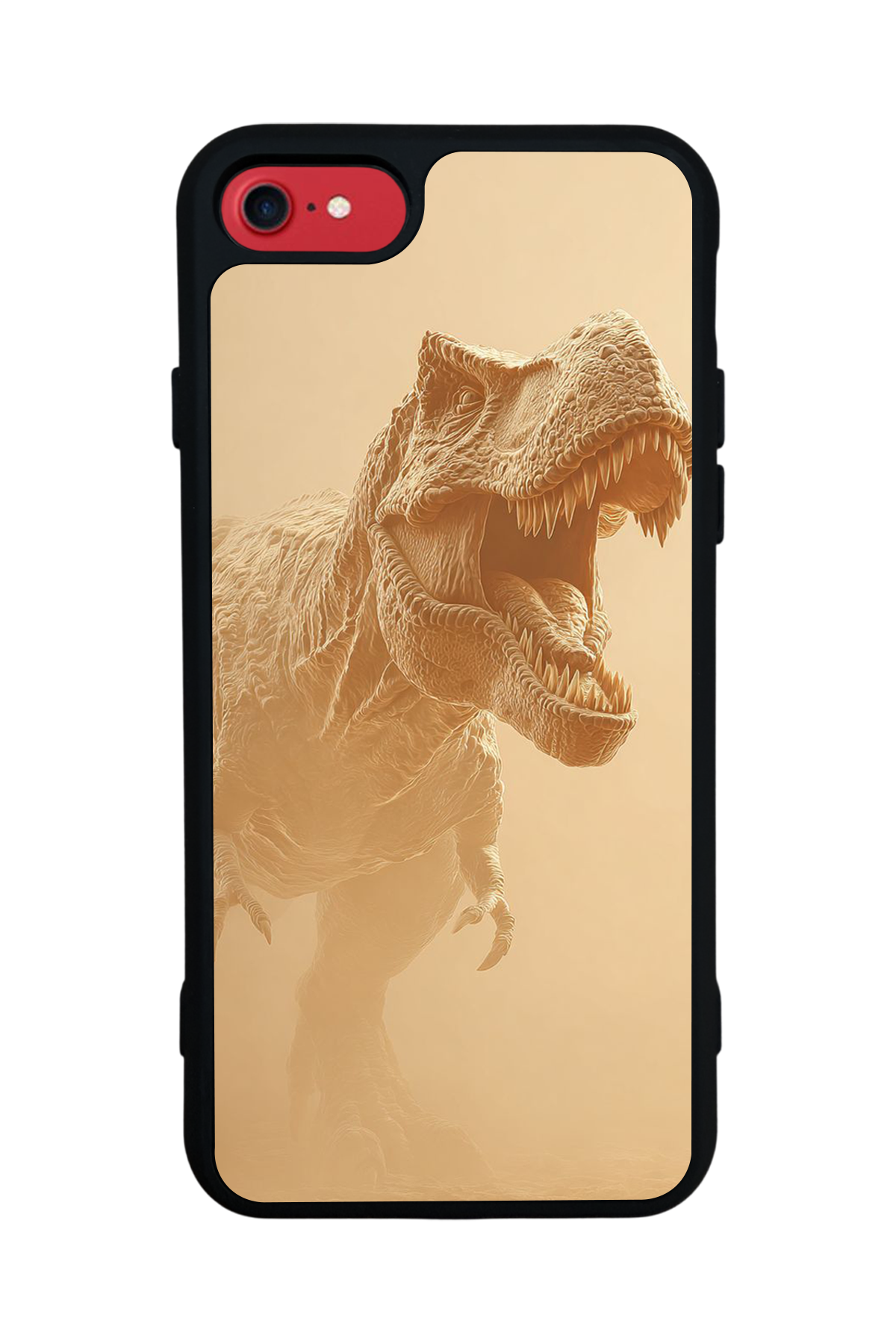 iPhone 8 Uyumlu Dinazor Tasarımlı Glossy Premium Kılıf