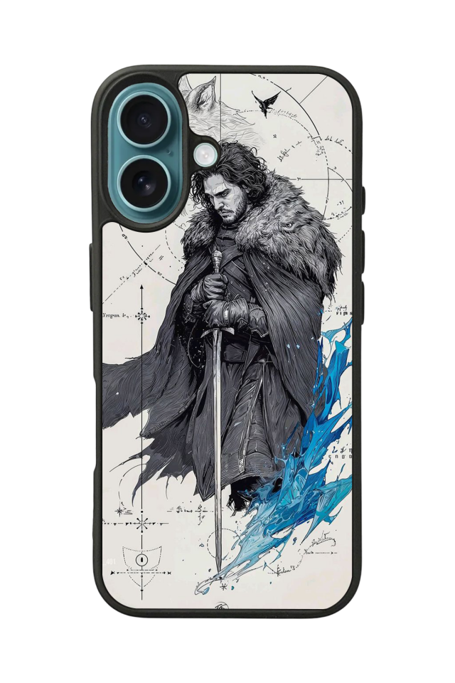 iPhone 16 Plus Uyumlu GameOfThrones Tasarımlı Glossy Premium Kılıf