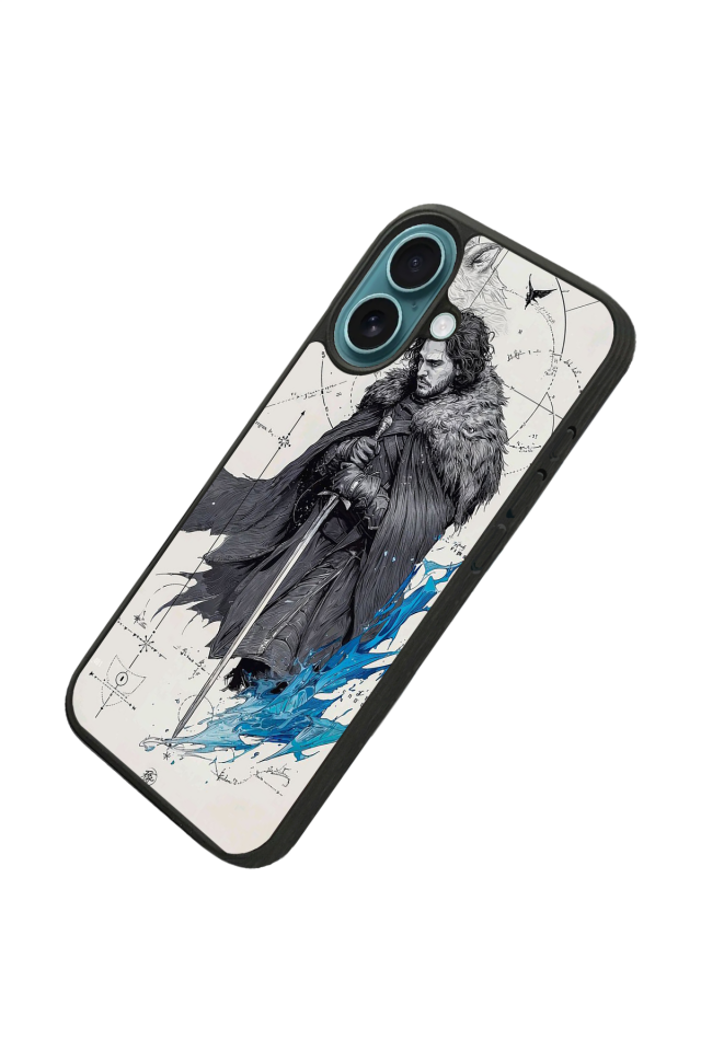 iPhone 16 Plus Uyumlu GameOfThrones Tasarımlı Glossy Premium Kılıf