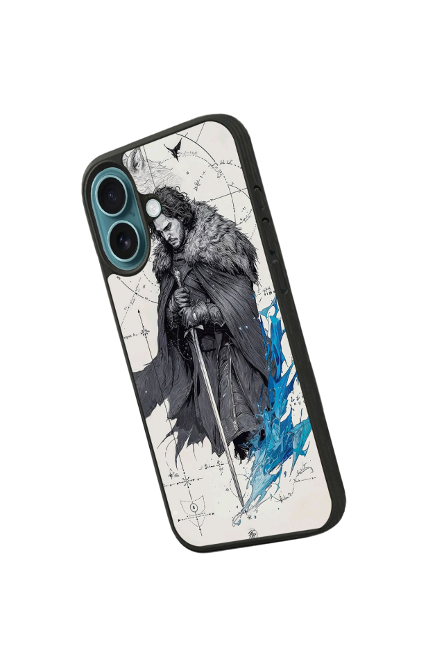 iPhone 16 Plus Uyumlu GameOfThrones Tasarımlı Glossy Premium Kılıf