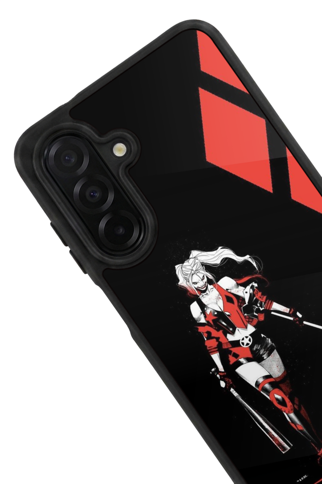 Samsung Galaxy A36 Uyumlu HarleyQueen Tasarımlı Glossy Premium Kılıf