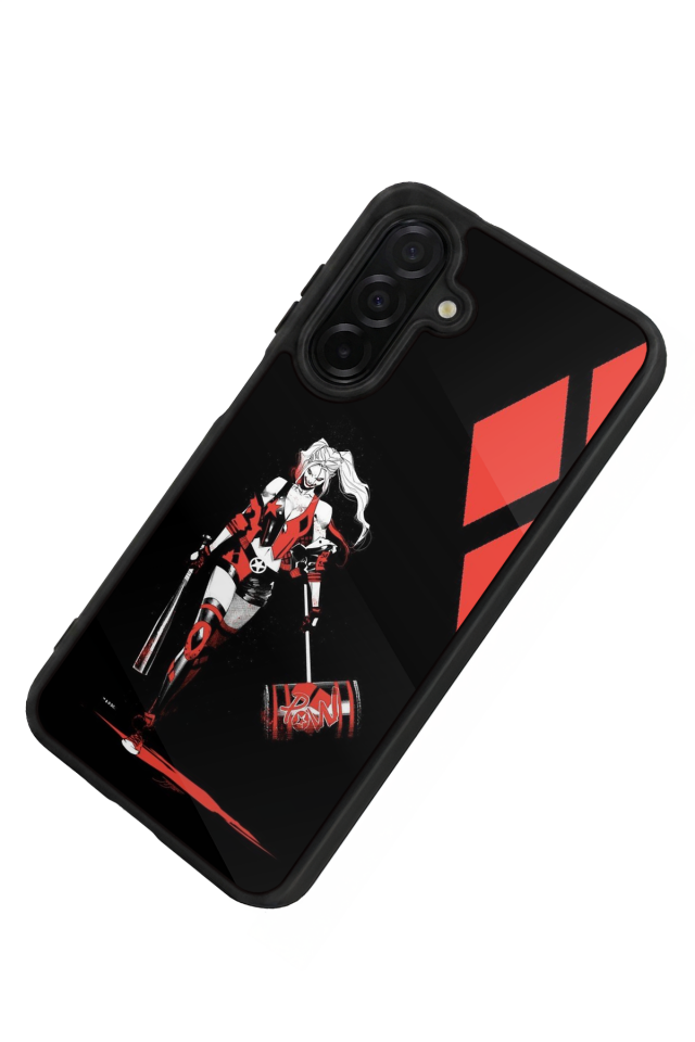 Samsung Galaxy A36 Uyumlu HarleyQueen Tasarımlı Glossy Premium Kılıf