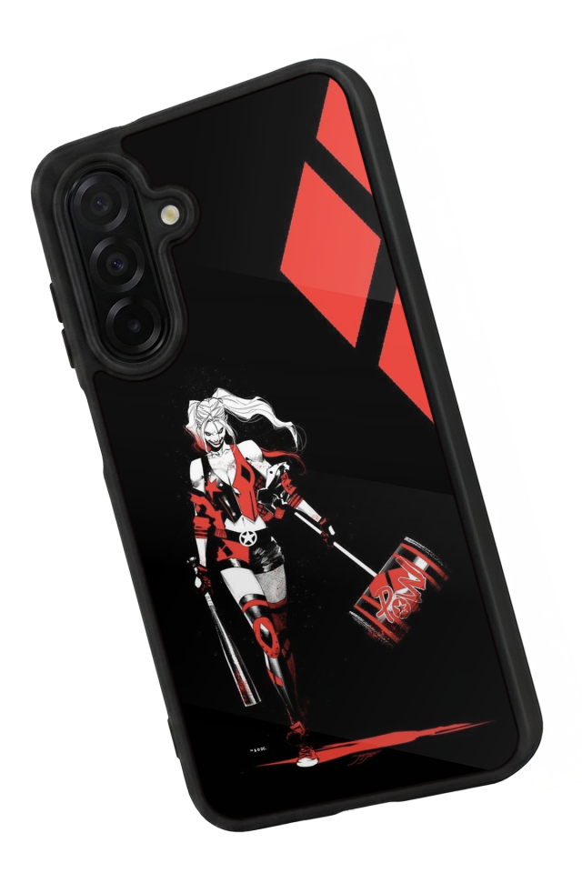 Samsung Galaxy A36 Uyumlu HarleyQueen Tasarımlı Glossy Premium Kılıf