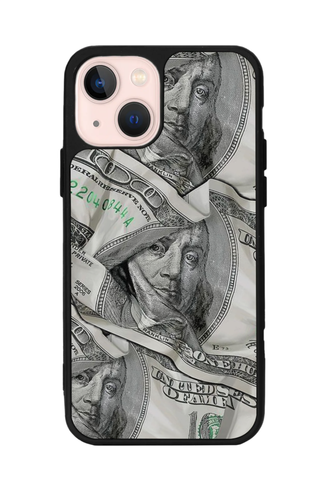 iPhone 14 Plus Uyumlu Money Para Tasarımlı Glossy Premium Kılıf