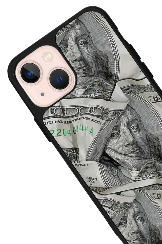 iPhone 14 Plus Uyumlu Money Para Tasarımlı Glossy Premium Kılıf