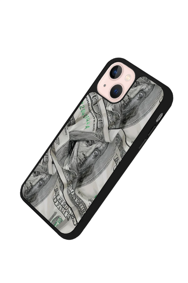iPhone 14 Plus Uyumlu Money Para Tasarımlı Glossy Premium Kılıf