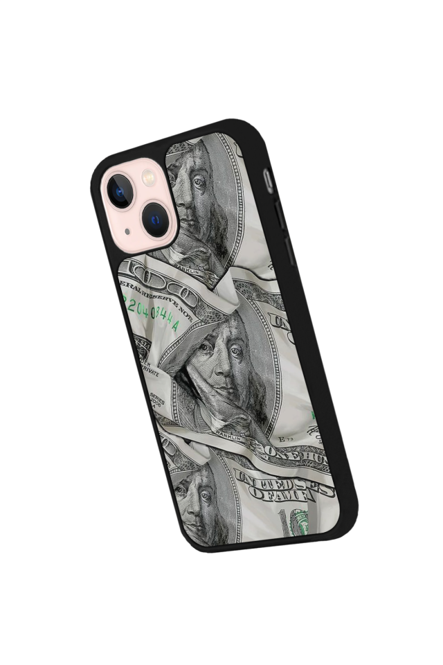 iPhone 14 Plus Uyumlu Money Para Tasarımlı Glossy Premium Kılıf