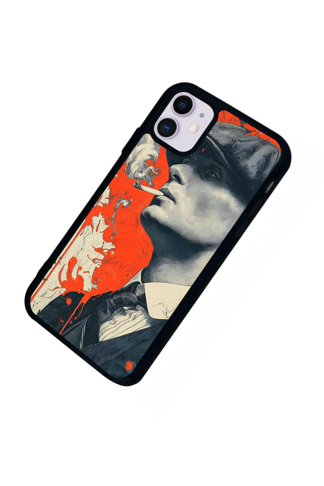 iPhone 11 Uyumlu Peaky Blinders Tasarımlı Glossy Premium Kılıf