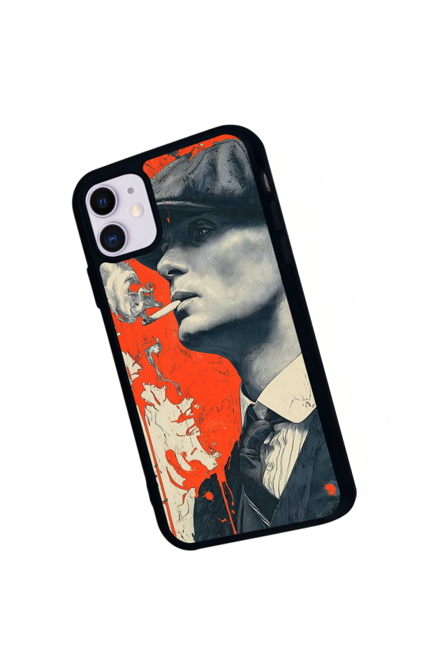 iPhone 11 Uyumlu Peaky Blinders Tasarımlı Glossy Premium Kılıf