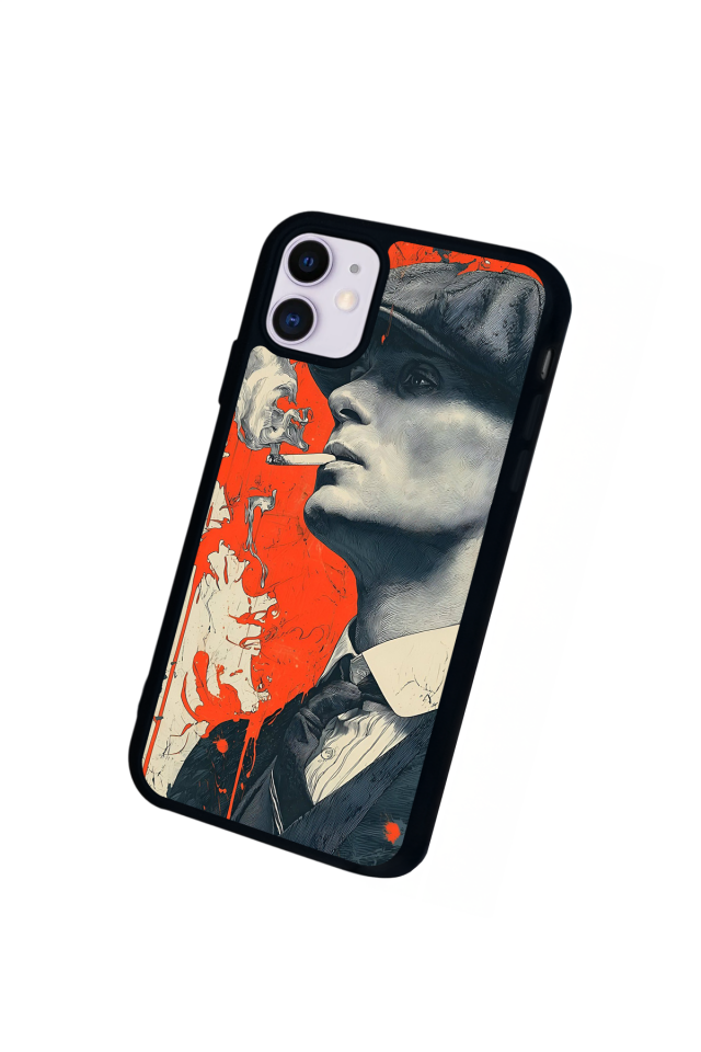 iPhone 11 Uyumlu Peaky Blinders Tasarımlı Glossy Premium Kılıf