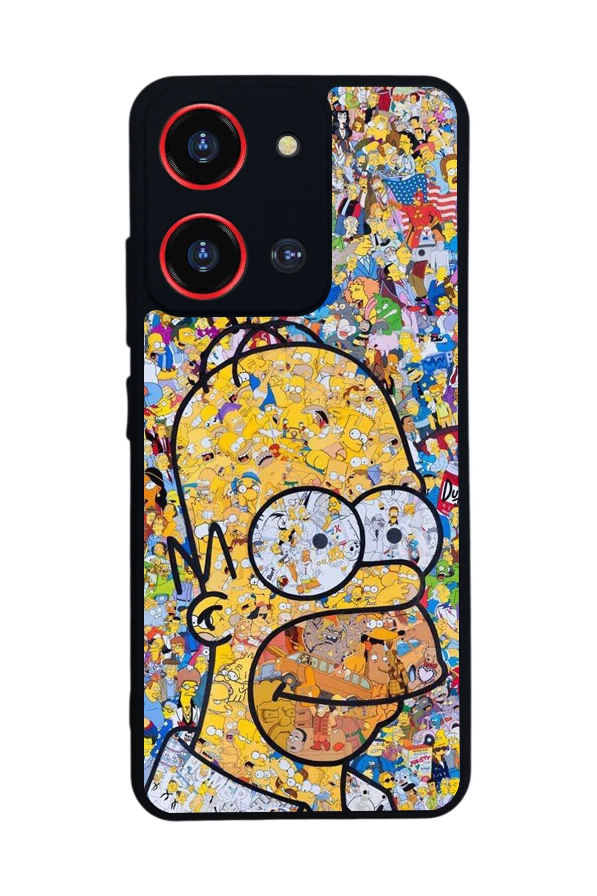 Reeder S19 Max Pro S 108MP Uyumlu The Simpsons Tasarımlı Glossy Premium Kılıf