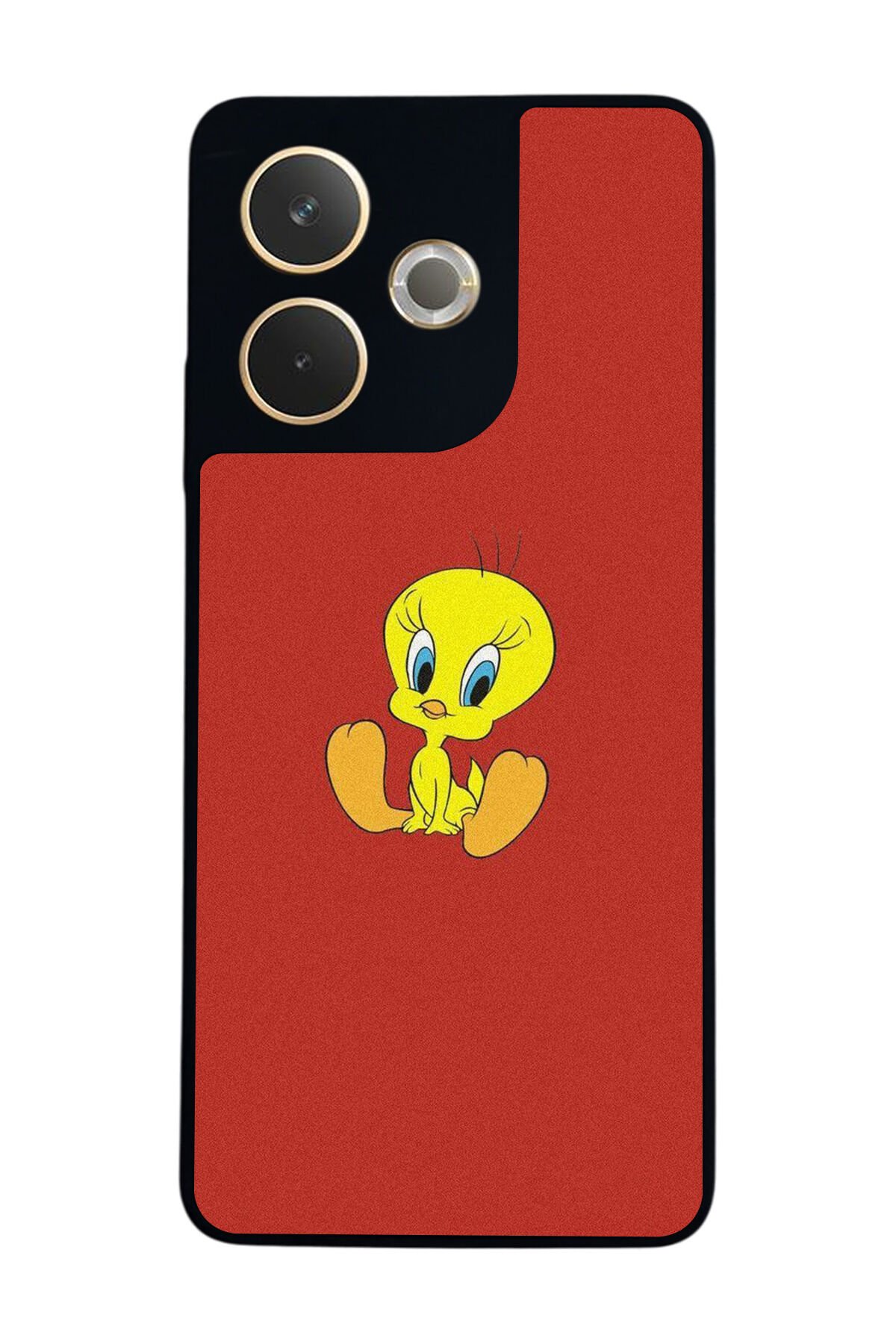 Oppo A5 Pro Uyumlu Tweety Tasarımlı Glossy Premium Kılıf