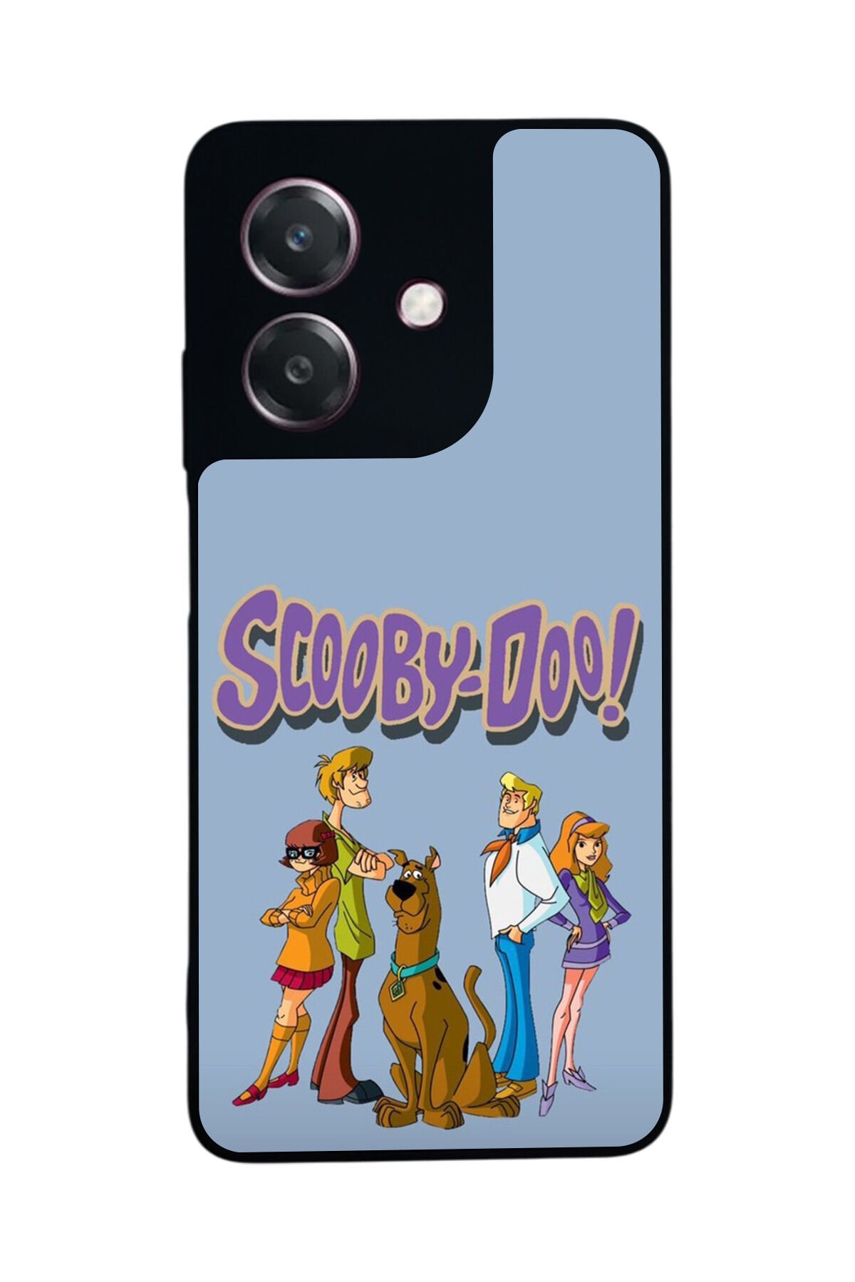 Oppo A3 5G Uyumlu Scooby Doo Tasarımlı Glossy Premium Kılıf