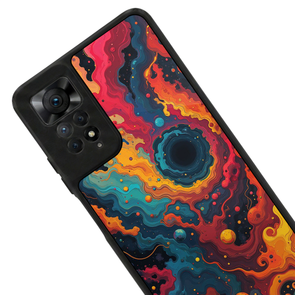 Xiaomi Redmi Note 11 Pro Uyumlu Abstract Tasarımlı Glossy Premium Kılıf