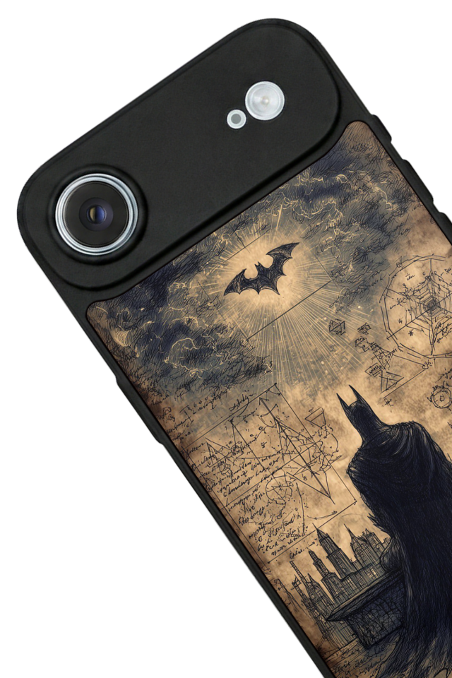 iPhone 17 Air Uyumlu Batman Tasarımlı Glossy Premium Kılıf