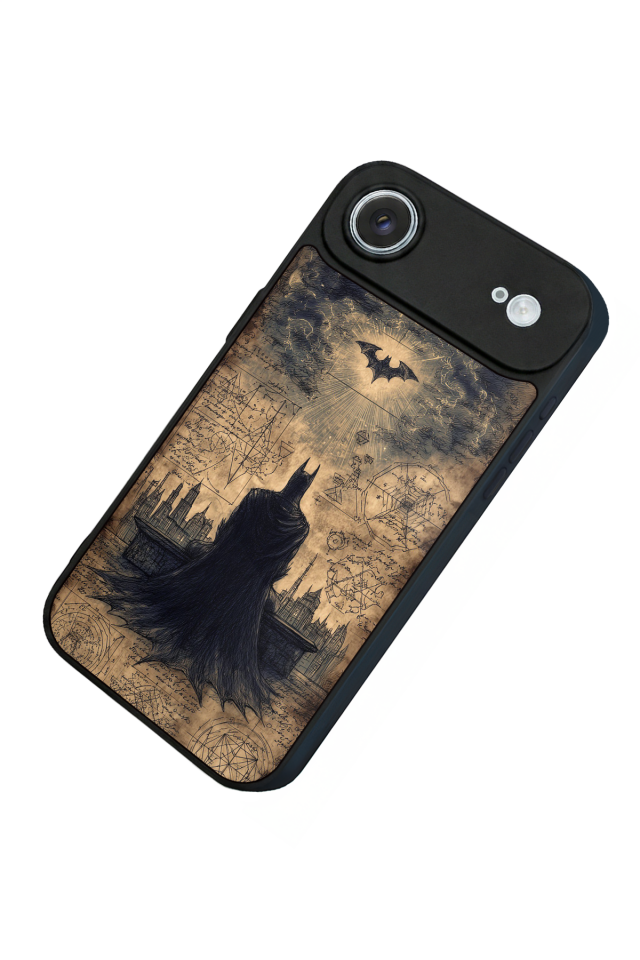 iPhone 17 Air Uyumlu Batman Tasarımlı Glossy Premium Kılıf