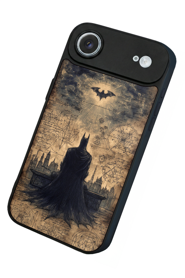 iPhone 17 Air Uyumlu Batman Tasarımlı Glossy Premium Kılıf