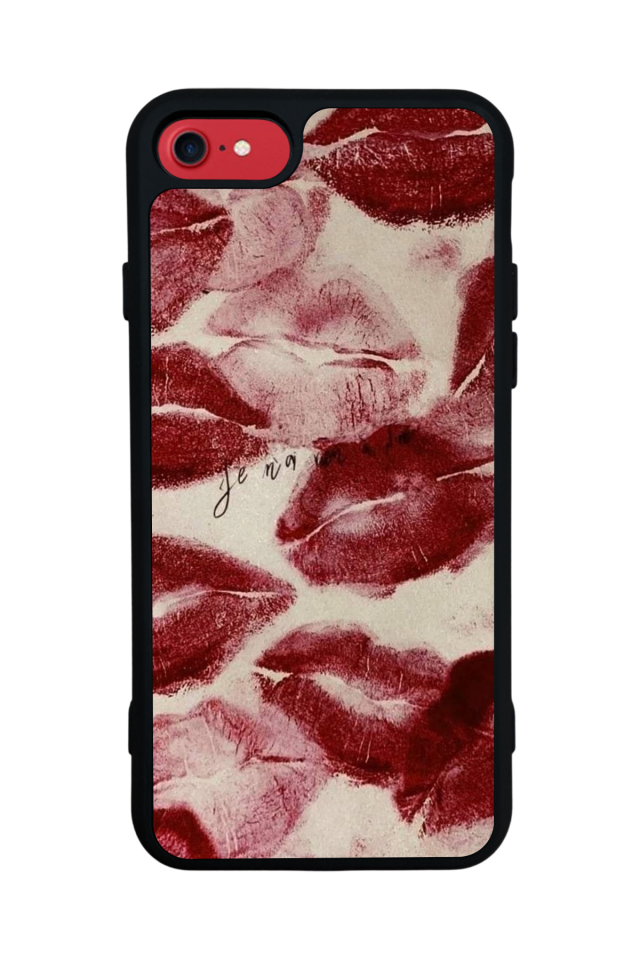 iPhone 7 Uyumlu Dudak Tasarımlı Glossy Premium Kılıf