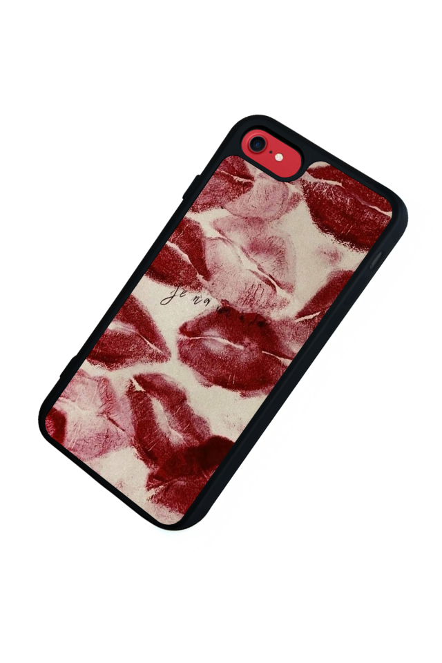 iPhone 7 Uyumlu Dudak Tasarımlı Glossy Premium Kılıf