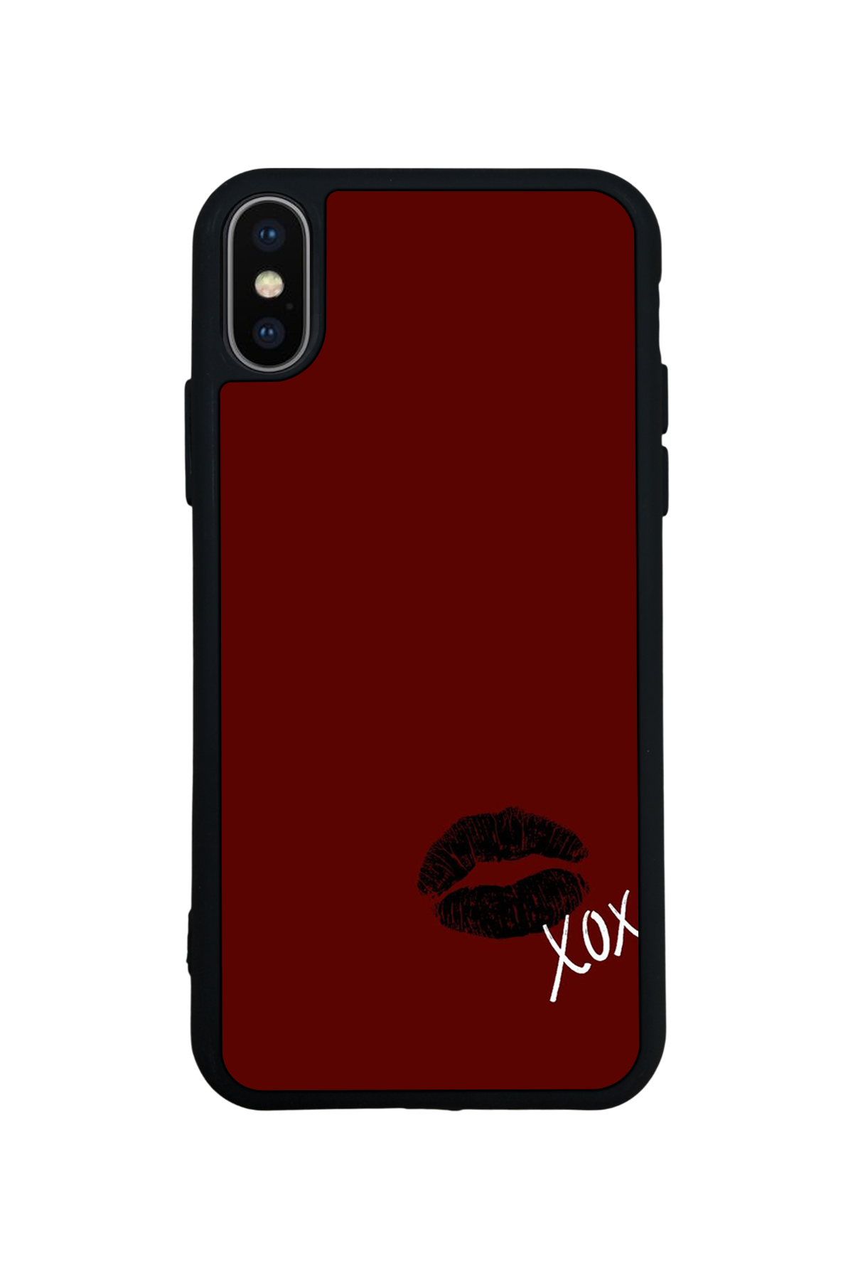 iPhone XS Max Uyumlu Kalp Love Tasarımlı Glossy Premium Kılıf