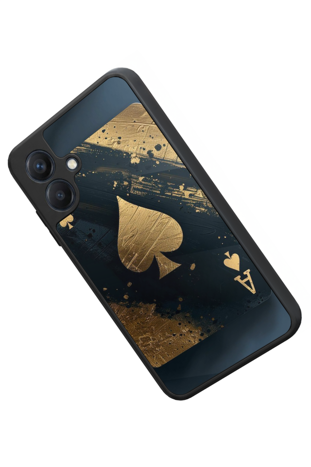 Samsung Galaxy A07 Uyumlu Kart Tasarımlı Glossy Premium Kılıf