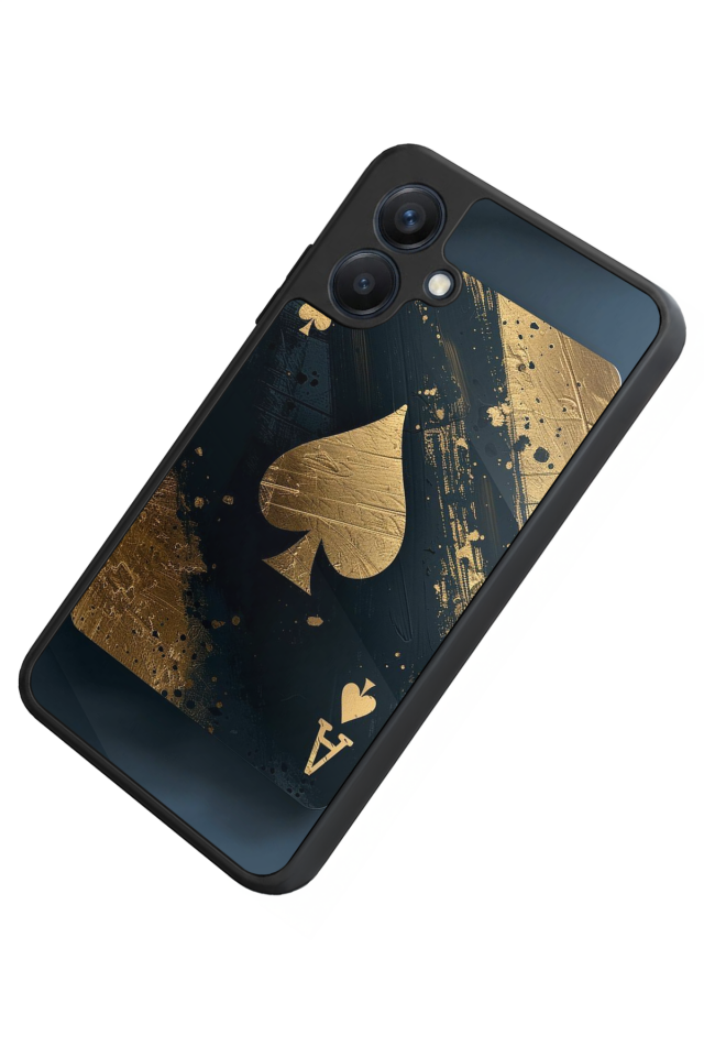Samsung Galaxy A07 Uyumlu Kart Tasarımlı Glossy Premium Kılıf