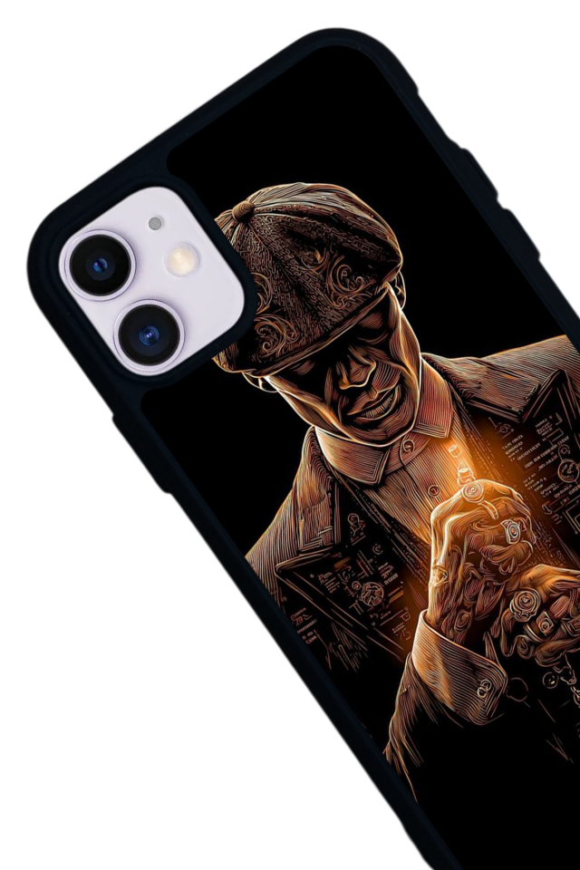 iPhone 11 Uyumlu Peaky Blinders Tasarımlı Glossy Premium Kılıf