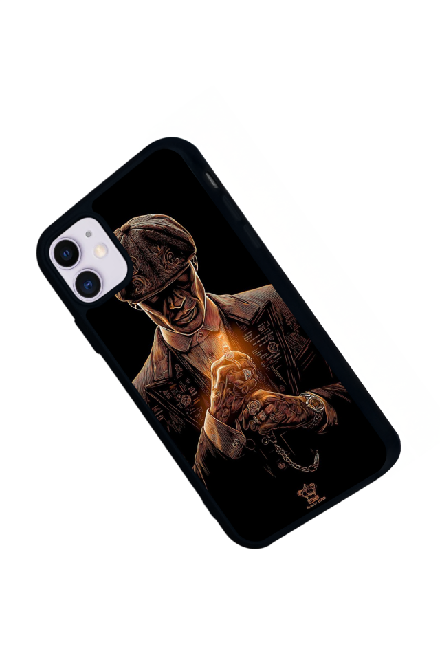 iPhone 11 Uyumlu Peaky Blinders Tasarımlı Glossy Premium Kılıf
