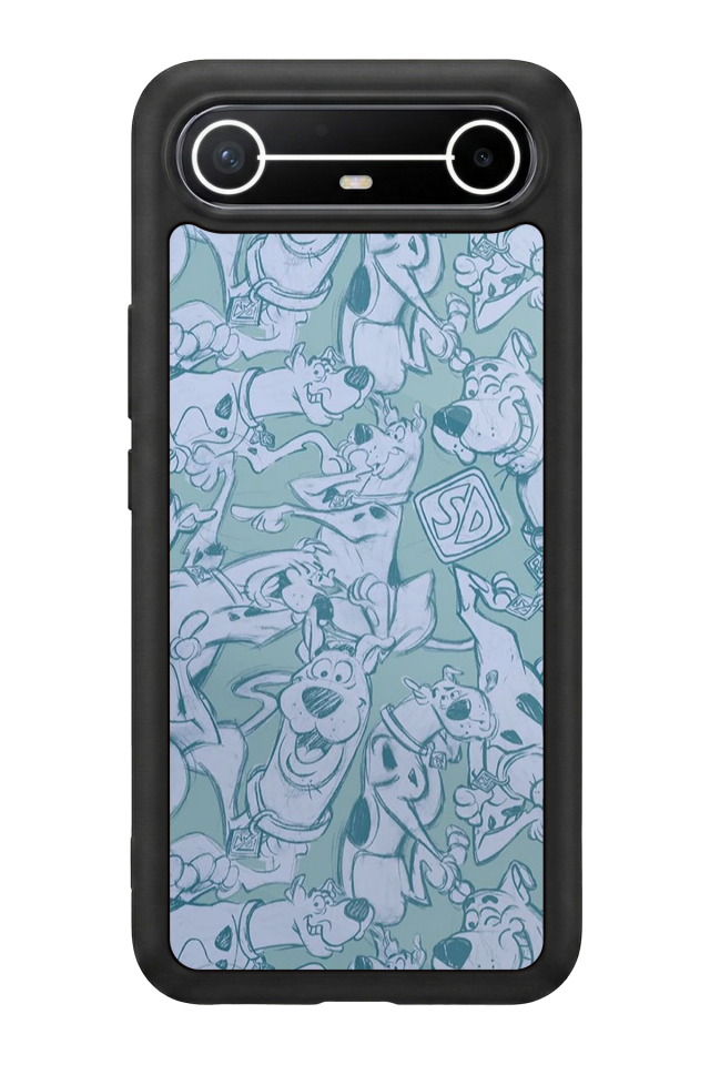 Tecno Spark Slim 5G Uyumlu Scooby Doo Tasarımlı Glossy Premium Kılıf