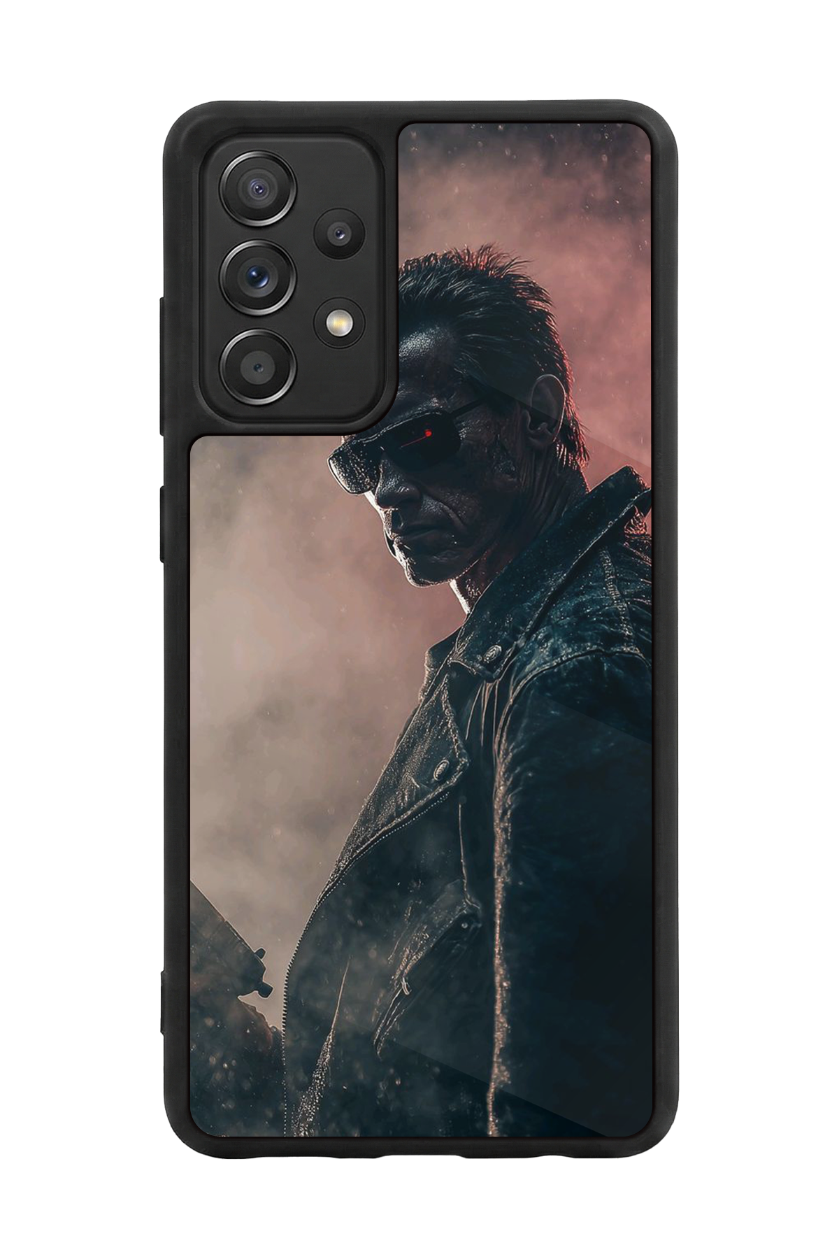 Samsung Galaxy A72 Uyumlu Terminator Tasarımlı Glossy Premium Kılıf