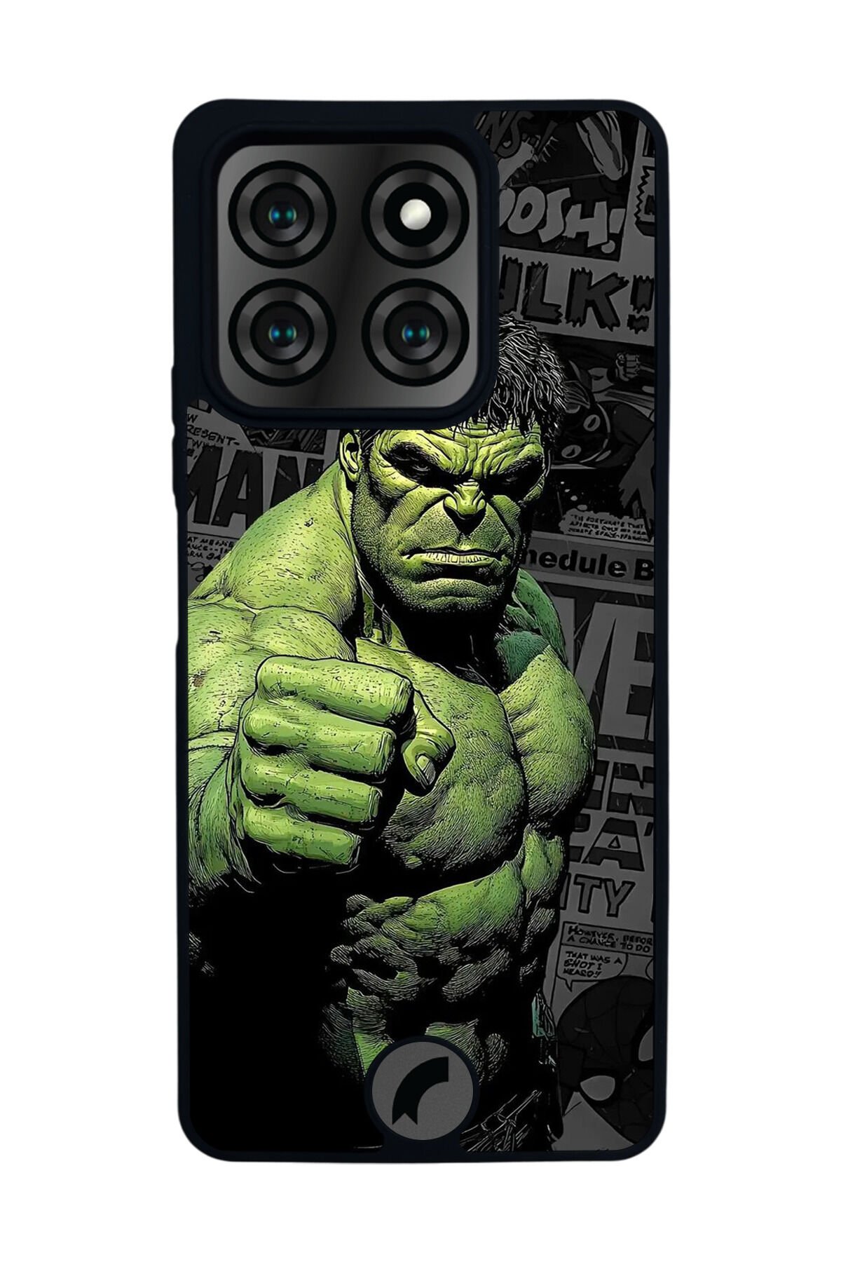 Reeder S71 Uyumlu Hulk Tasarımlı Glossy Premium Kılıf