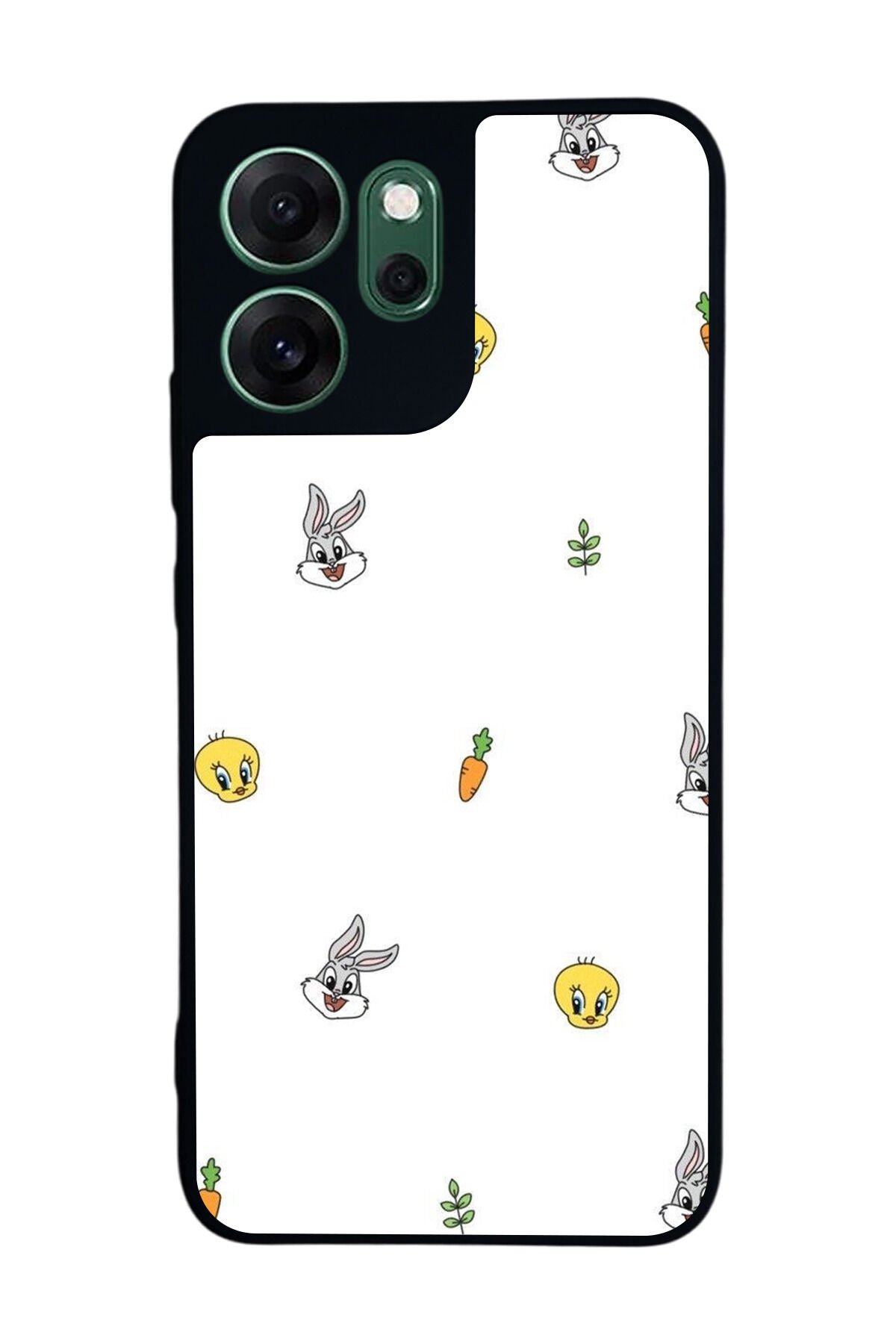 Oppo Reno 14F Uyumlu Tweety Tasarımlı Glossy Premium Kılıf