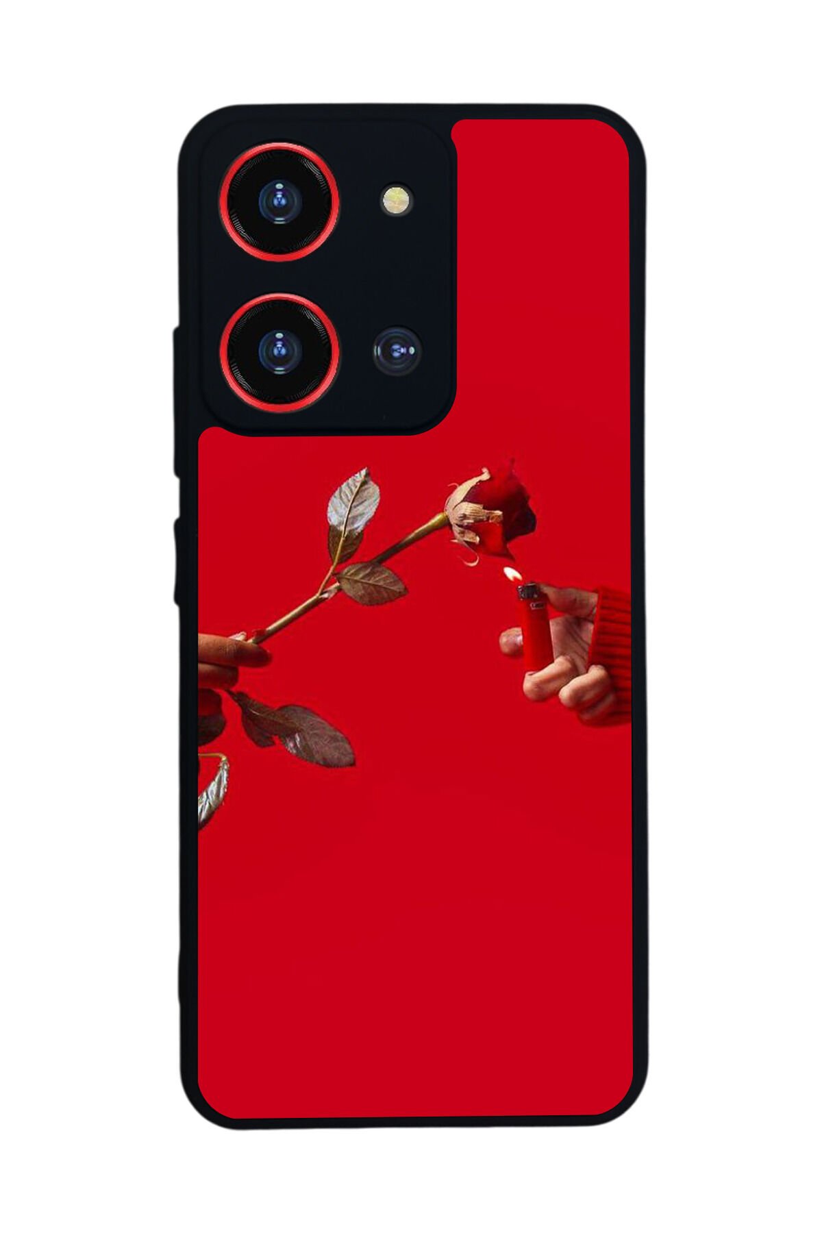 Reeder S19 Max Pro S ZOOM Uyumlu Kirmizi Tasarımlı Glossy Premium Kılıf