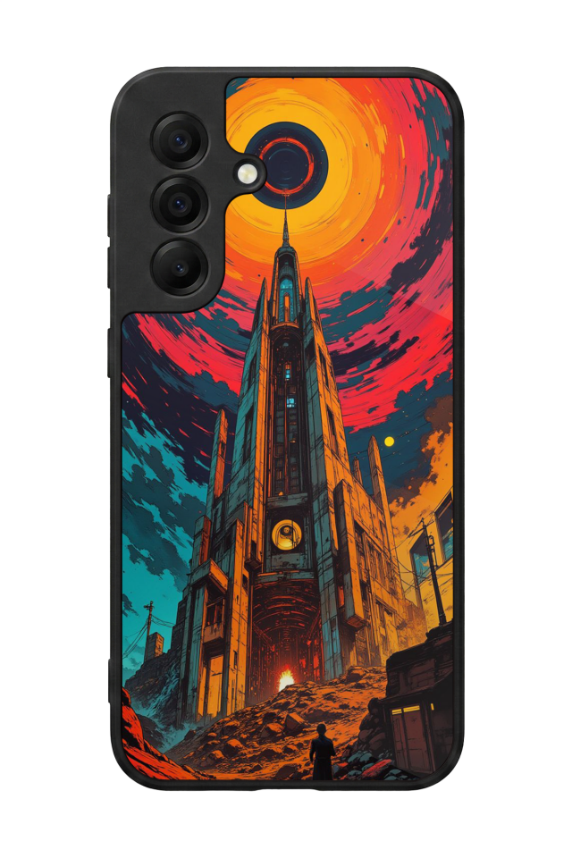 Samsung Galaxy A17 Uyumlu Abstract Tasarımlı Glossy Premium Kılıf
