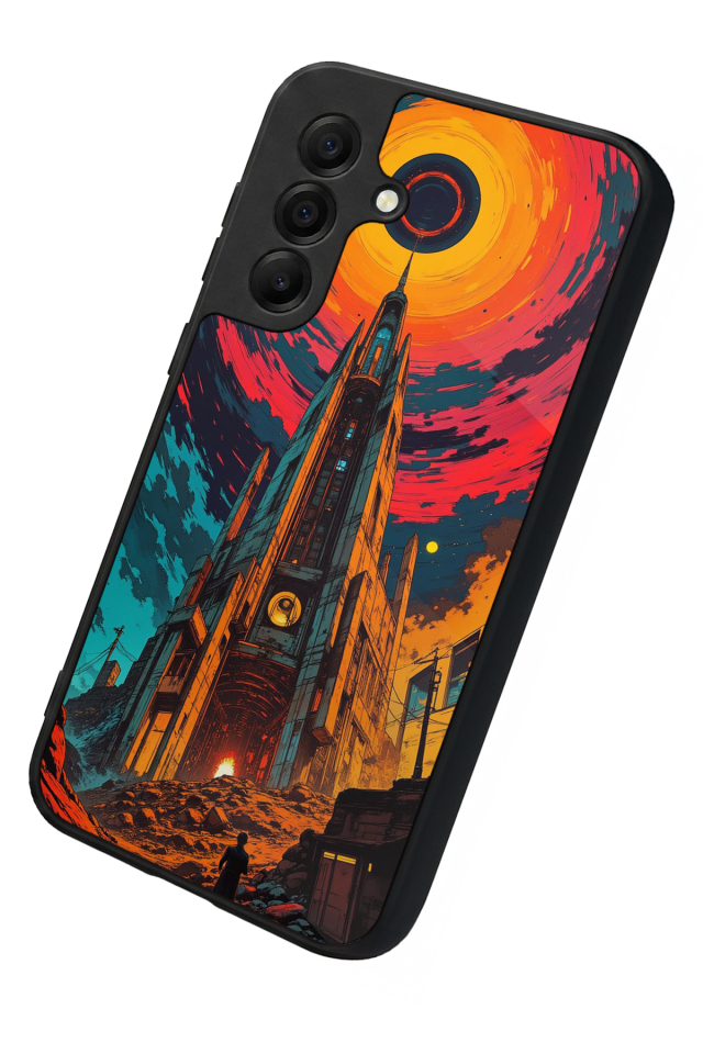 Samsung Galaxy A17 Uyumlu Abstract Tasarımlı Glossy Premium Kılıf
