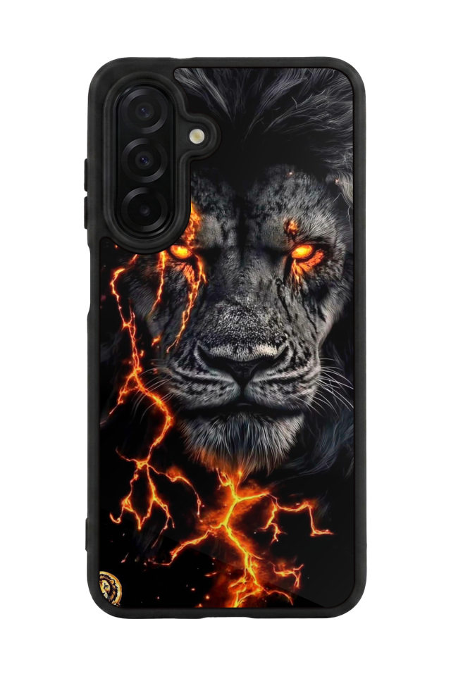 Samsung Galaxy A36 Uyumlu Aslan Tasarımlı Glossy Premium Kılıf