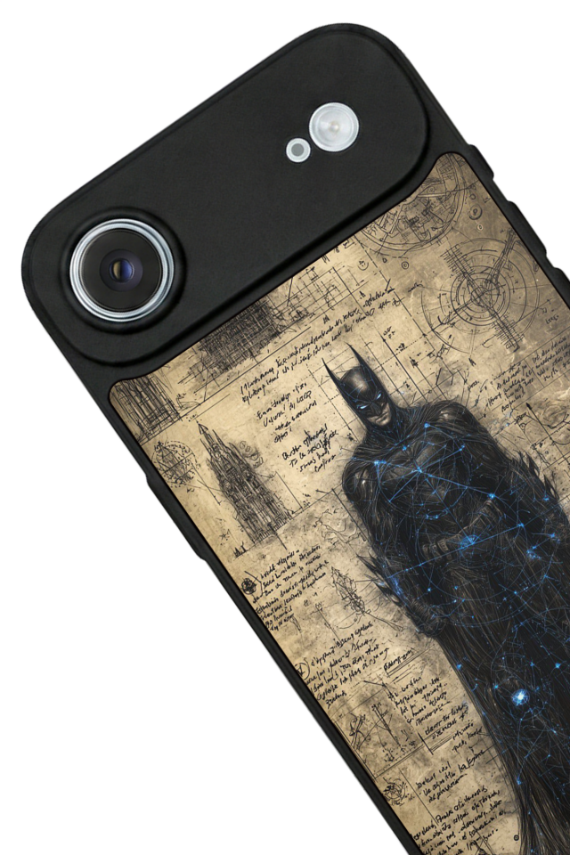 iPhone 17 Air Uyumlu Batman Tasarımlı Glossy Premium Kılıf