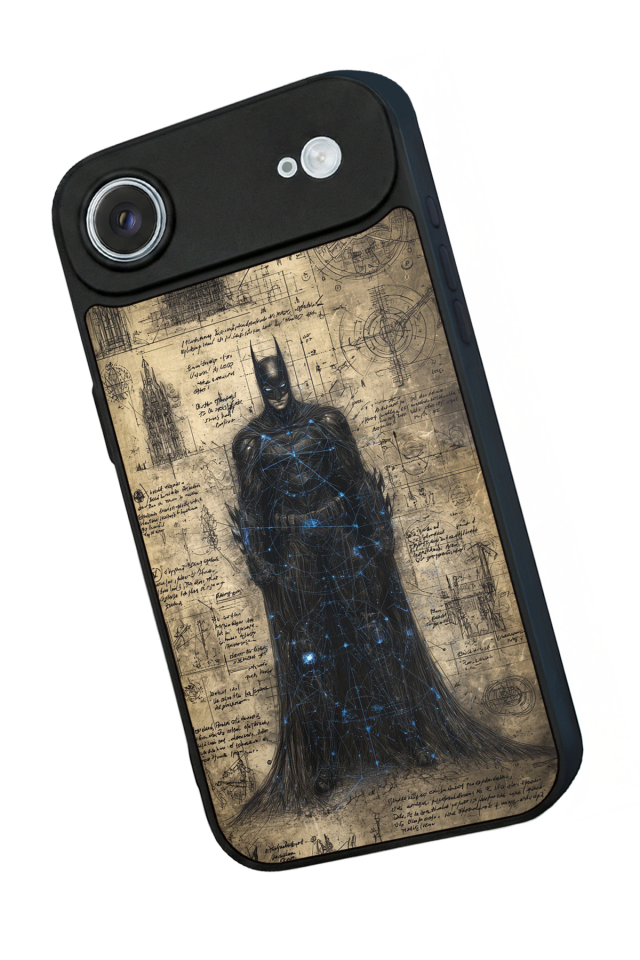 iPhone 17 Air Uyumlu Batman Tasarımlı Glossy Premium Kılıf