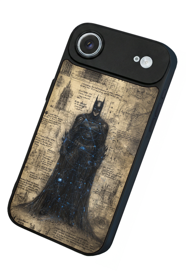 iPhone 17 Air Uyumlu Batman Tasarımlı Glossy Premium Kılıf