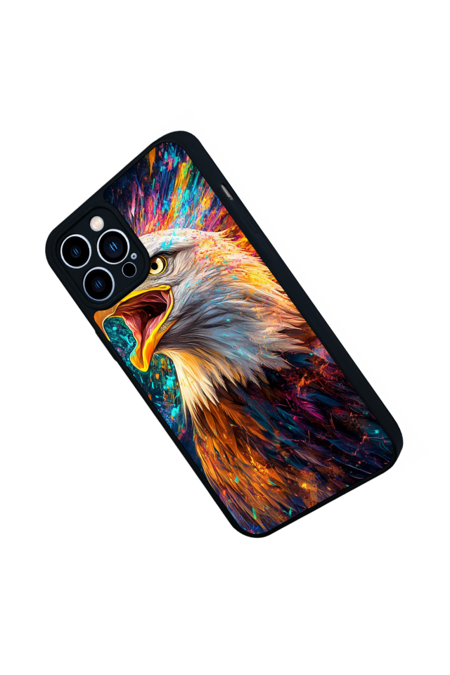 iPhone 12 Pro Max Uyumlu Besiktas Tasarımlı Glossy Premium Kılıf