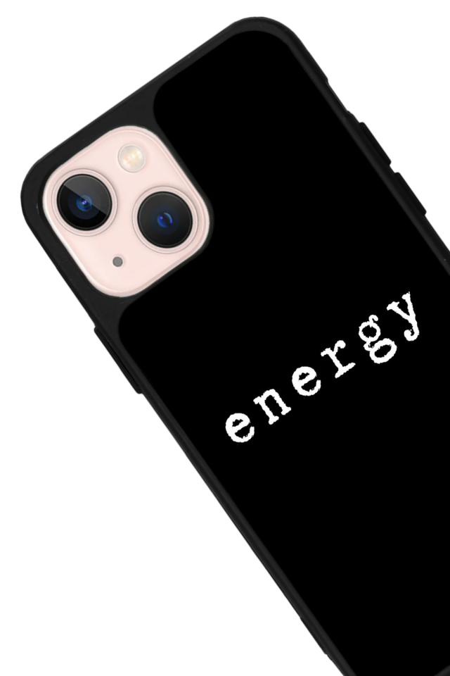 iPhone 15 Uyumlu Energy Tasarımlı Glossy Premium Kılıf