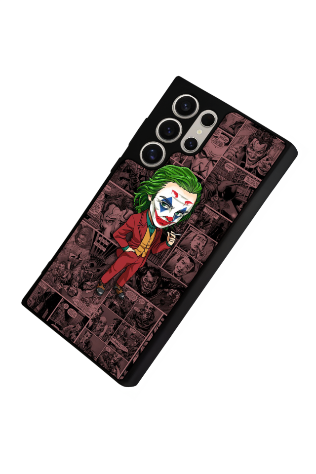 Samsung Galaxy S23 Ultra Uyumlu Joker Tasarımlı Glossy Premium Kılıf