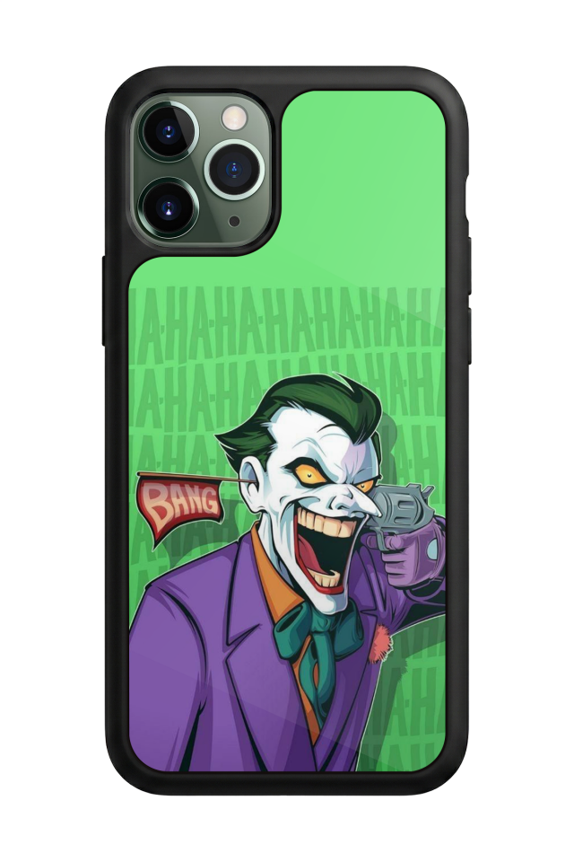 iPhone 11 Pro Uyumlu Joker Tasarımlı Glossy Premium Kılıf