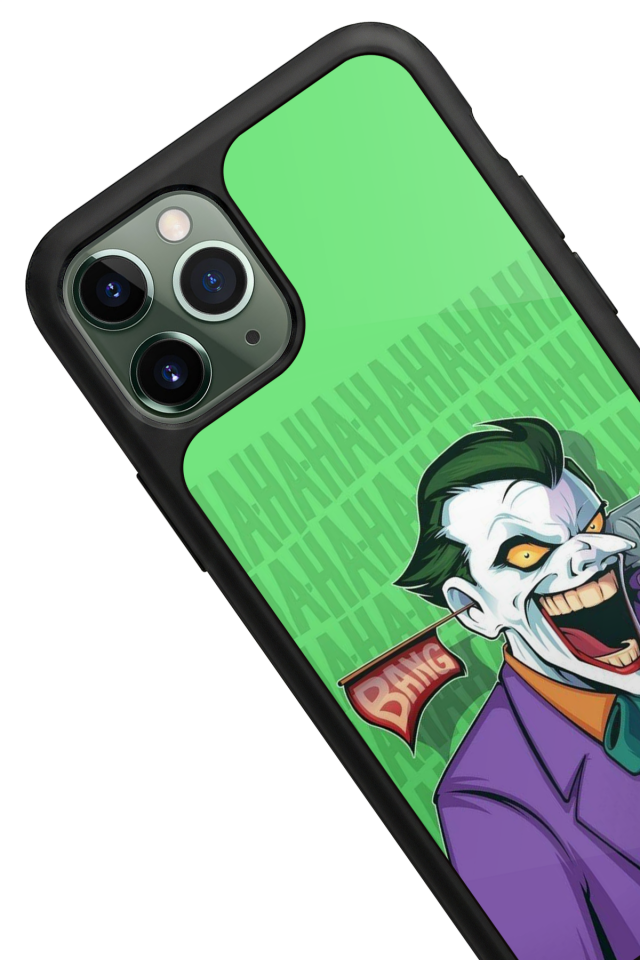 iPhone 11 Pro Uyumlu Joker Tasarımlı Glossy Premium Kılıf