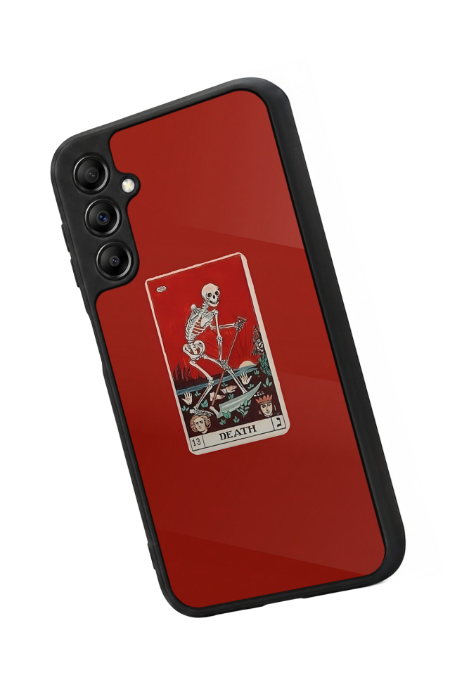 Samsung Galaxy A14 Uyumlu Kirmizi Tasarımlı Glossy Premium Kılıf