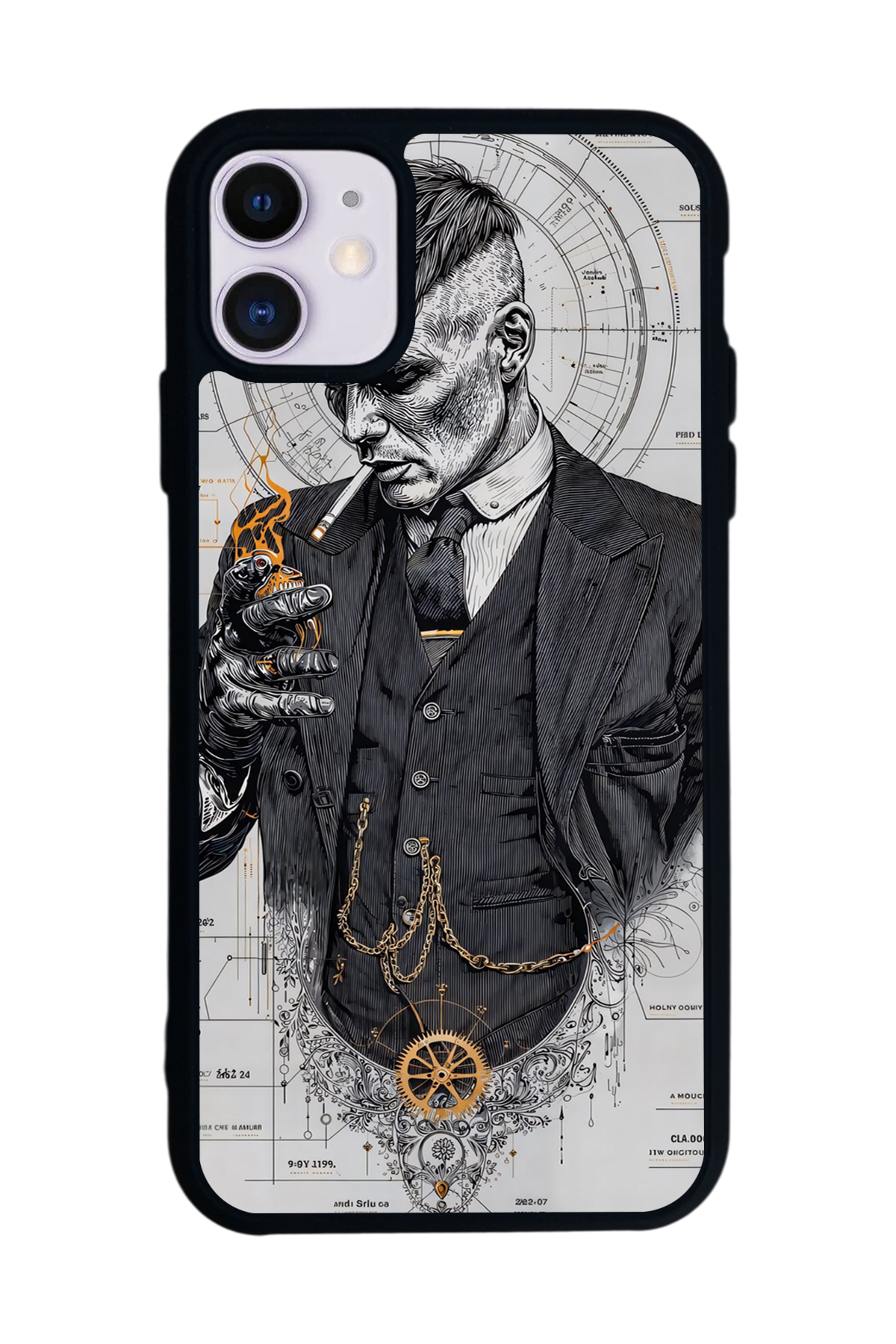 iPhone 11 Uyumlu Peaky Blinders Tasarımlı Glossy Premium Kılıf