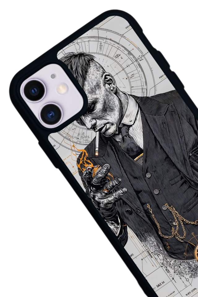 iPhone 11 Uyumlu Peaky Blinders Tasarımlı Glossy Premium Kılıf
